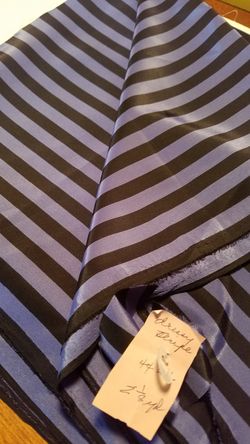 Purple Stripe Fabric