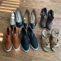 6 Pairs Of Women’s Shoes Size 7