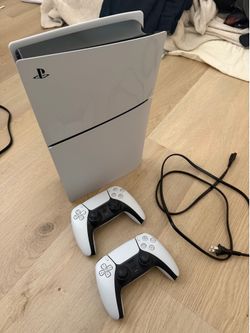 PS5 Digital Slim - 848 GB – Like New | Used Only 4–5 Times | 2 Controllers Included