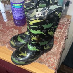 Dinosaur Rain Boots 