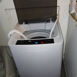 Fridge and Portable washing machine for Sale. 