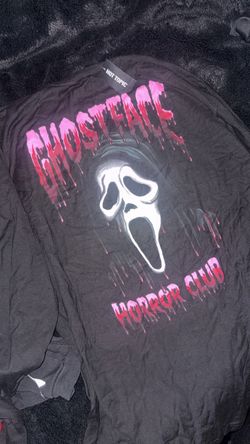 Ghost face long sleeve shirt