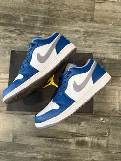 Air Jordan 1 low “ True Blue Cement”