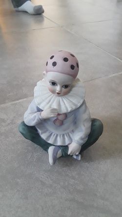 Pierriot clown music box