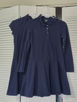 The Children's Place Navy School Uniform Dresses (2)