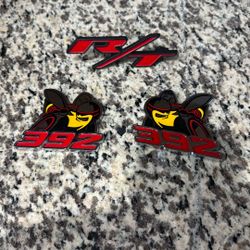 OEM Scat pack 392 & R/T Emblems 
