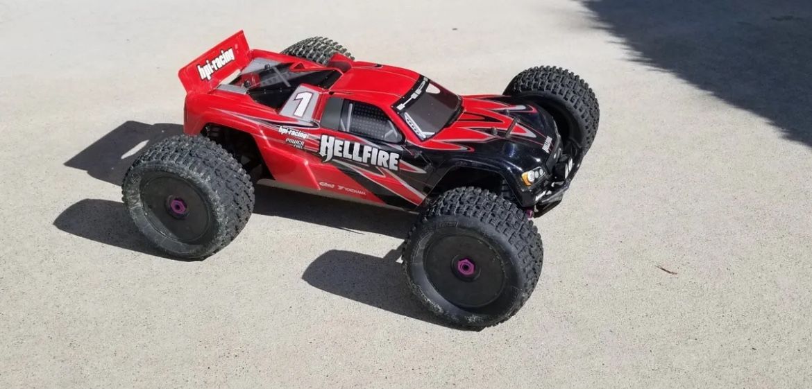 HPI Hellfire RTR Remote Control Nitro Truggy