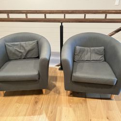 A Set of Ikea TULLSTA Armchair