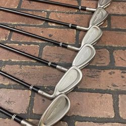 Cleveland Tour Action Iron Set 4-8, Sand Wedge Graphite Shaft A Flex RH