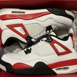 Air Jordan 4 Red Cement size 7y New 