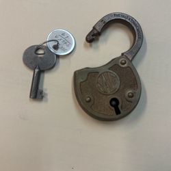 Vintage Brass YALE & TOWNE Padlock Stanford