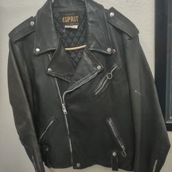 Vintage Men's 80's ESPRIT Motorcycle Jacket , Size 44