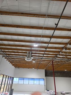 Scrim and insulation