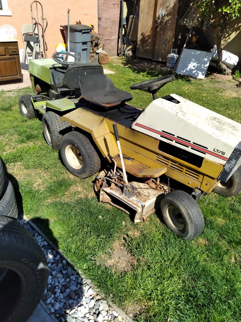 TRACTOR mower Two