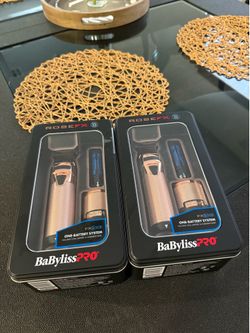 BaBylissPRO FXOne Rose GoldFX All-Metal Interchangeable Battery Cordless Clipper