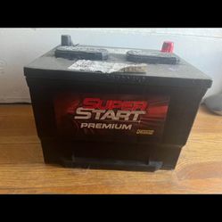 Premium car battery 9/10