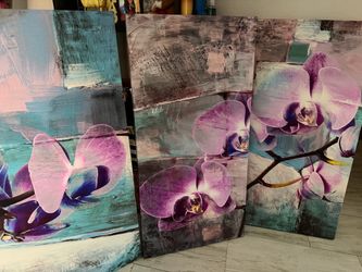 3 living room picture frames