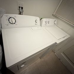 Amana Washer And Dryer Set 