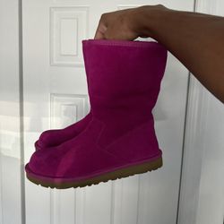 Magenta/pink UGGS SIZE 8.5 