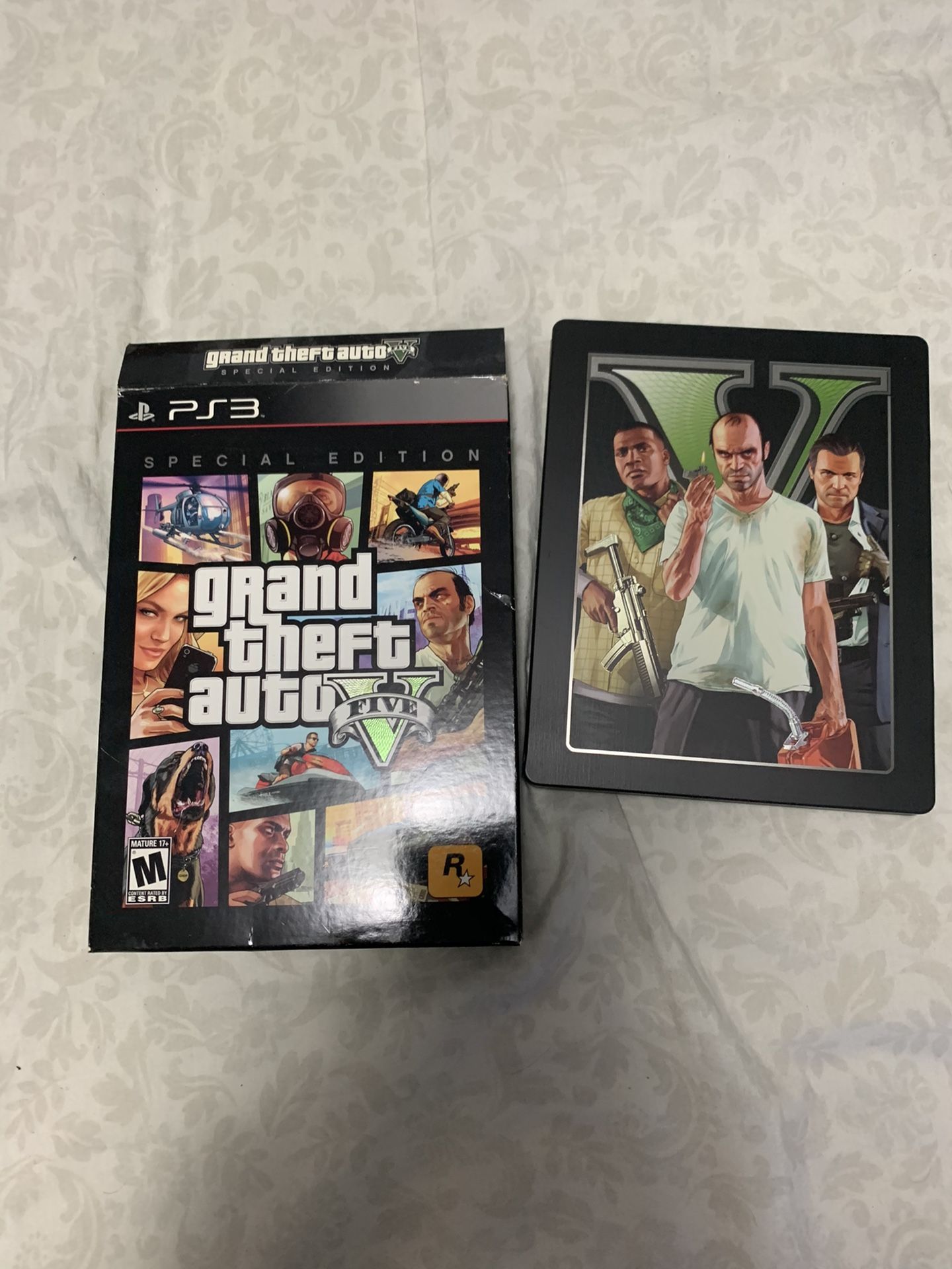 PS3 gta5 special edition steel book