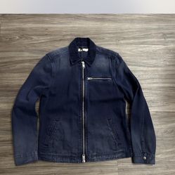 All Saints Blue Denim Jacket 
