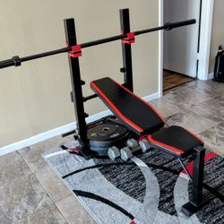Bench Press Set w/ Dumbbells 