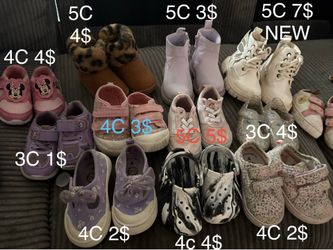 Babygirl shoes 4C and 5C