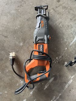 Ridgid Saw Corded Used Once $45