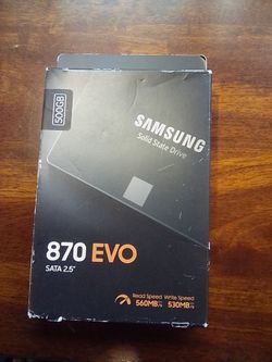 Samsung 870 EVO 500GB SATA SSD