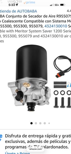 Air Dryer assembly (heavy truck)