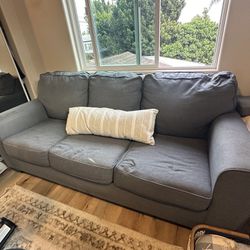 Grey Pullout Couch!