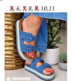 Sandalias de la línea menina