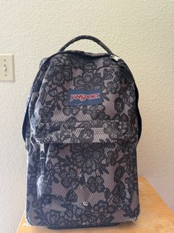 JanSport Backpack Lace Print