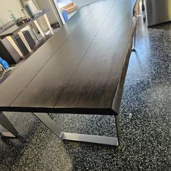 Live Edge 7-Piece Dining Set – $1200 OBO