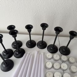 Candles Taper Tea Light Candles Holders