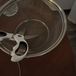 mesh bowl and strainer