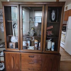 Mid-Century Modern China Hutch