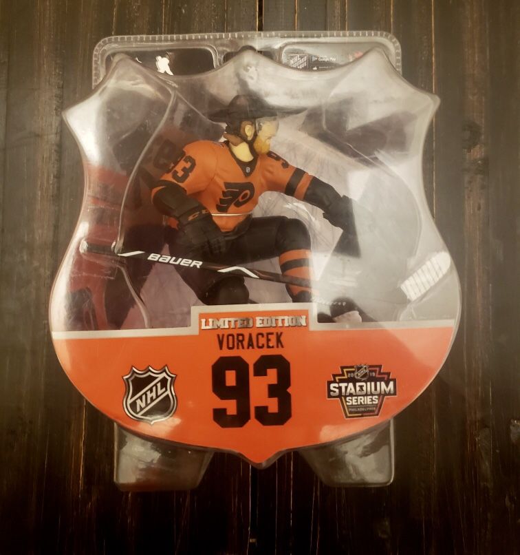 2019 Stadium Series Jacub Voracek #93 Philadelphia NHL 6' Action Figure LTD 1350