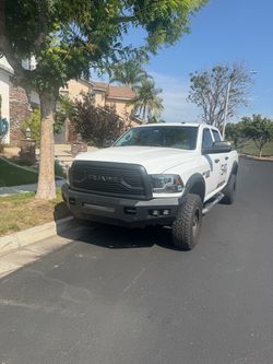 2018 Ram 2500 White Lifted Pickup Truck