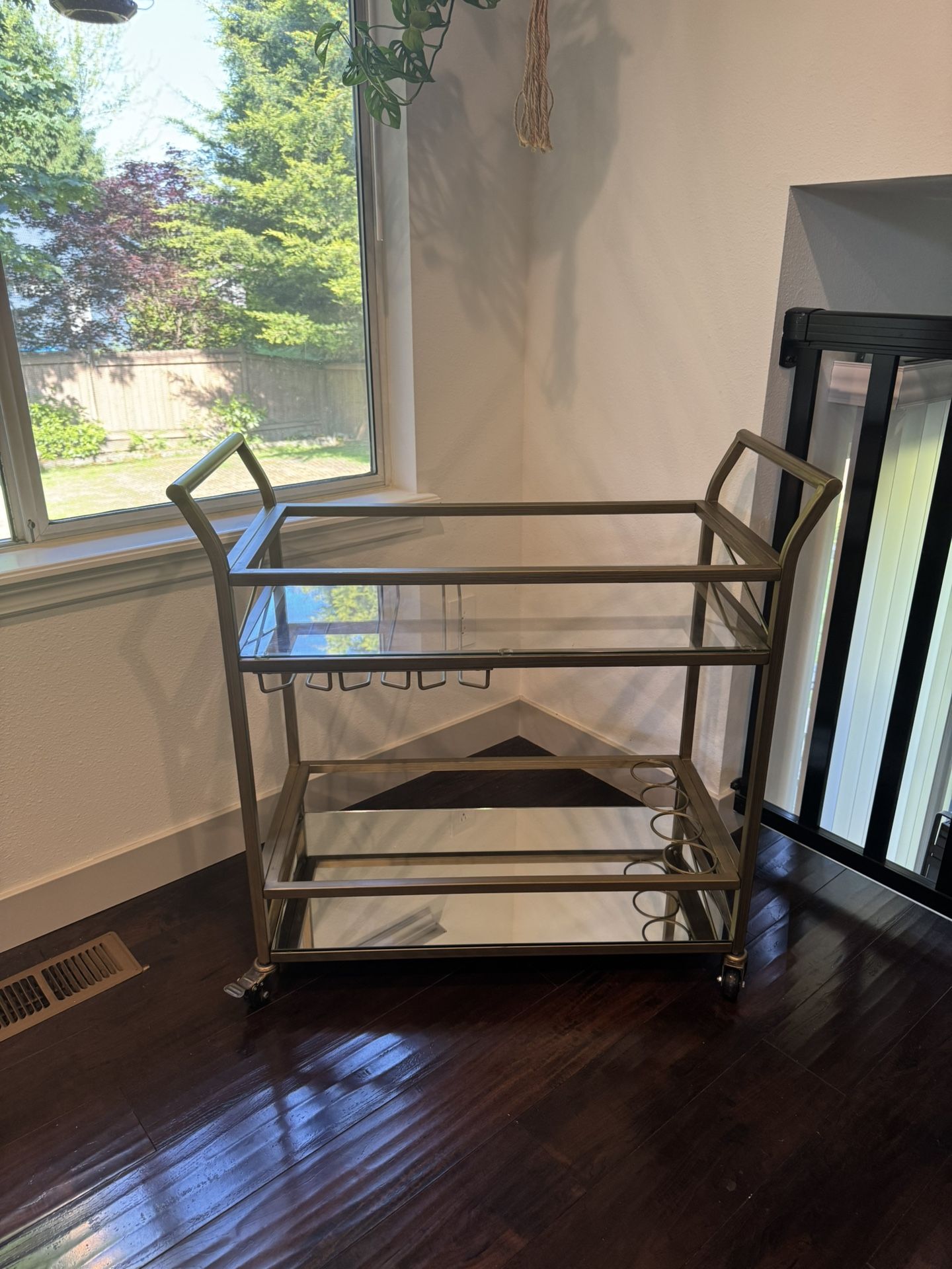 Gold Bar Cart