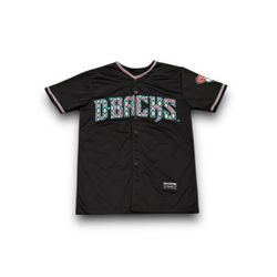 Arizona Diamondbacks Dbacks MLB Tribal Gila River Print Jersey SGA Medium 