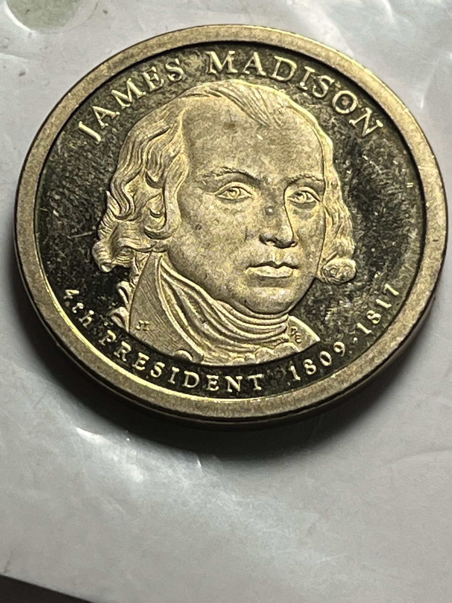 James Madison 2007 S Dollar