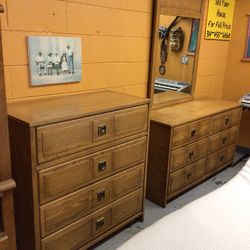 Three Piece Bedroom Set By Lammerts St Louis Furniture For Sale 