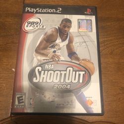 NBA Shootout 2004 PlayStation 2 PS2 Sports Complete CIB 