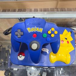 Pikachu Nintendo 64 System