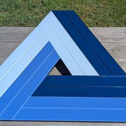 Jonathan Adler Triangle Chroma Wall Art 22x25.5" Modern Geometric Decor

