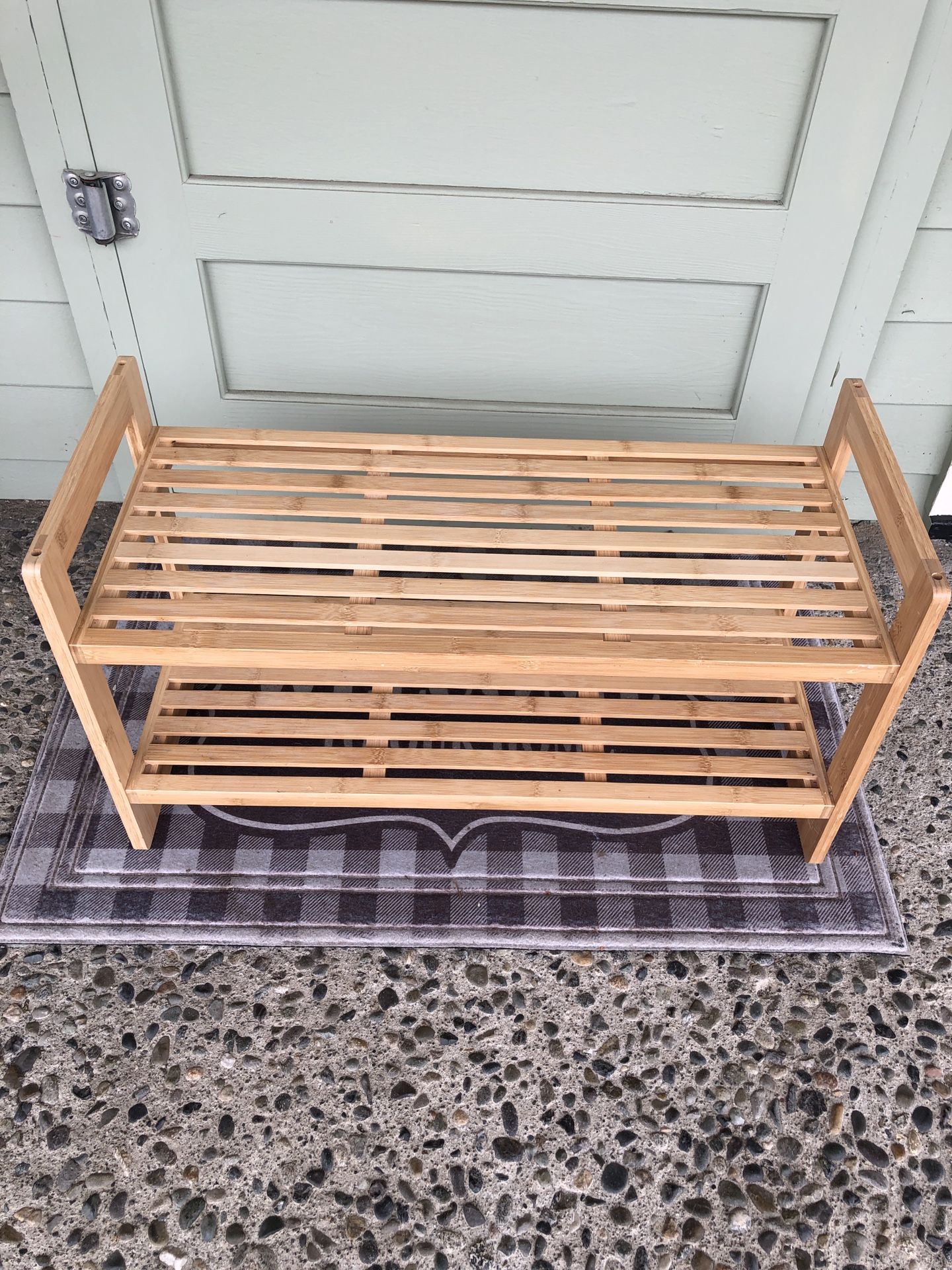 Bamboo Shoe Rack/Shelf