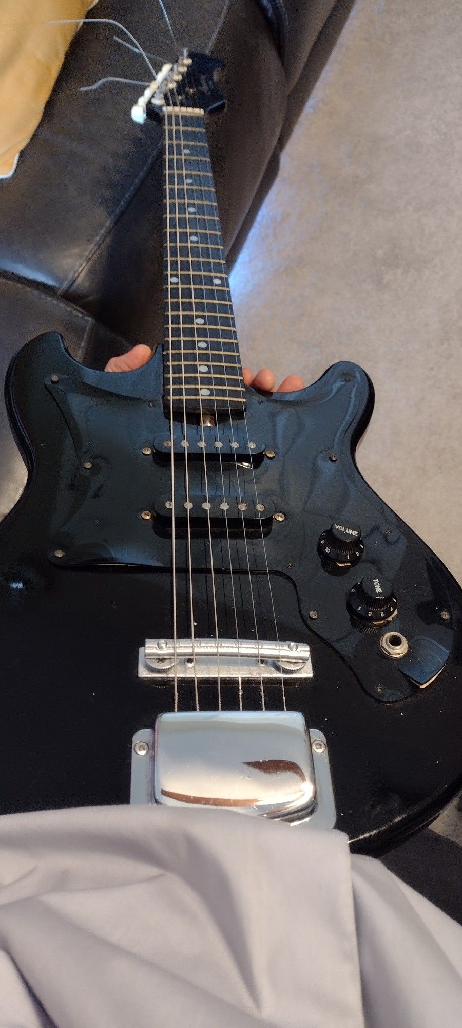 1985 Harmony Guitar With Body Glove Case