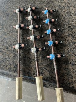 Antique Fools Ball Paddles