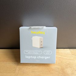 heyday. laptop charge 2 USB-C ports  high charging speed 